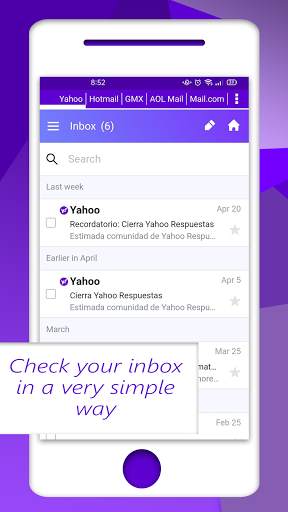 In-box for Yahoo screenshot 3