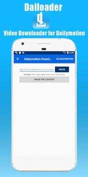 Dailoader - Video Downloader for Dailymotion screenshot 1