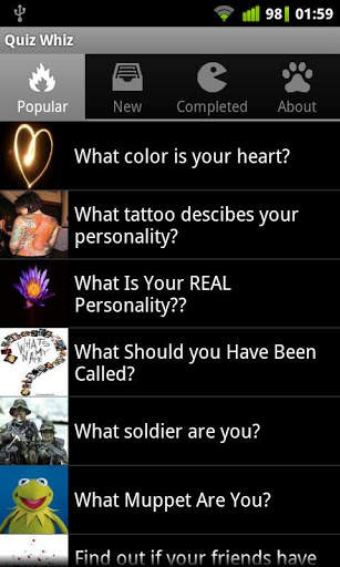 Quiz Whiz for Facebook screenshot 1
