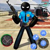 US Police Stickman Rope Hero Gangstar OfRoad Crime 1.0
