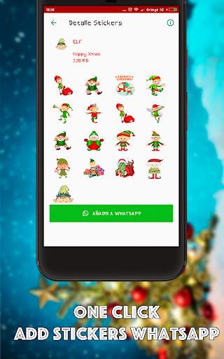 🤶  Xmas stickers Whatsapp 2020 - WAStickersApp screenshot 2