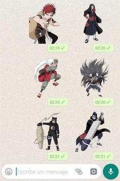 Naruto stickers screenshot 3