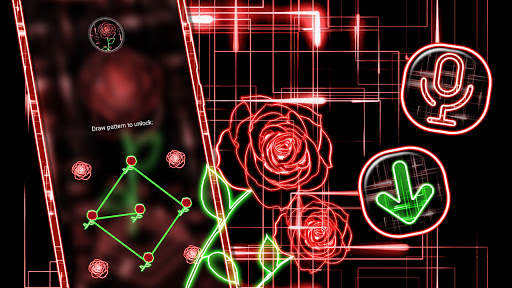 Laser Rose Launcher Theme screenshot 4