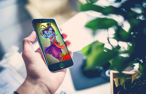 5D Krishna Live Wallpaper 2020 screenshot 1