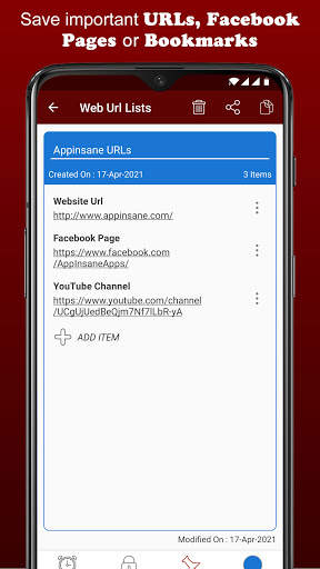 Listy - Notes, Lists, Check Lists, URL List & More screenshot 8