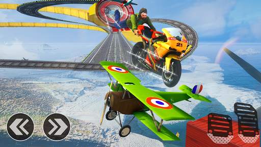Crazy Bike Driving Simulator : 3D Stunt Game screenshot 2