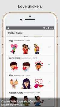Stickers - Status download for Messenger скриншот 2