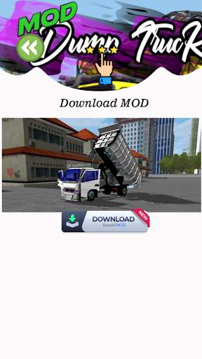 Bussid Mod Dump Truck Lengkap screenshot 5