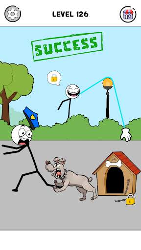 Stickman Thief Puzzle IQ Games screenshot 4