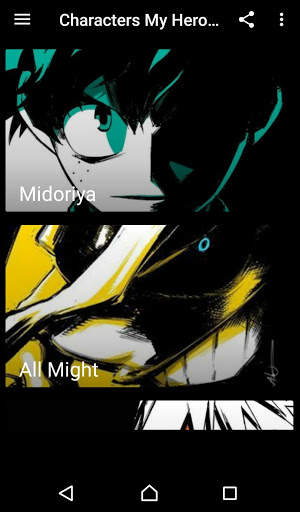 Boku no Hero Wallpaper Academia Offline Pic's screenshot 1