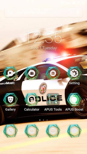 speed-APUS Launcher theme screenshot 1