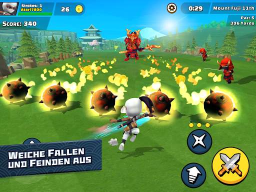 Ninja Golf ™ screenshot 11
