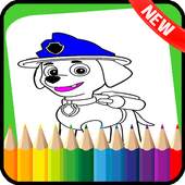 Paw Coloring Book Patrol go 1.0.1