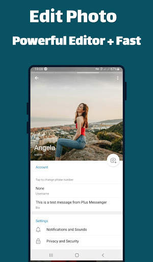 Plus Messenger : Unofficial telegram Messenger screenshot 2