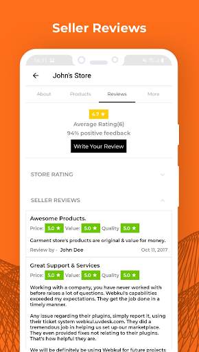 Multi Vendor Mobile App For Magento 2 screenshot 4