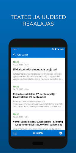 Viimsi App screenshot 1