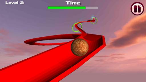 Ball Coaster 3D - roller dash screenshot 3