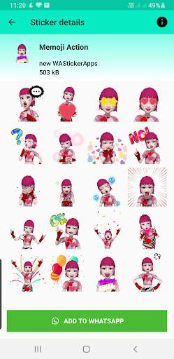 animated stickers - moving stickers for whatsapp screenshot 3