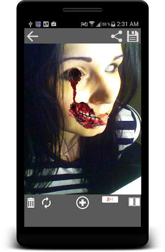 Zombie Photo Maker Face Editor screenshot 1