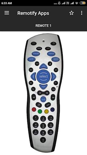 Tata Sky Remote Application screenshot 1