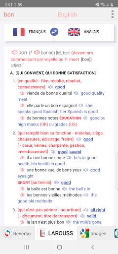 All French Dictionaries 3 تصوير الشاشة