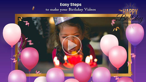 Birthday Video App With Music screenshot 1