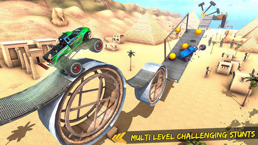 Tricky Car Stunts - Free Racing Stunt Car Games скриншот 4