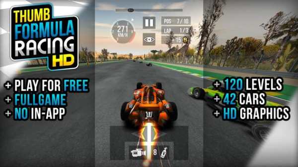 Thumb Formula Racing screenshot 2