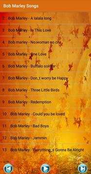 Bob Marley Songs 3 تصوير الشاشة