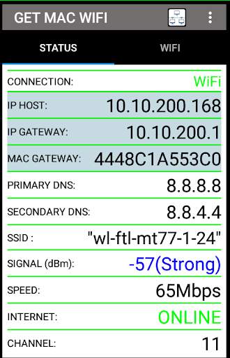 Get Mac WiFi screenshot 1