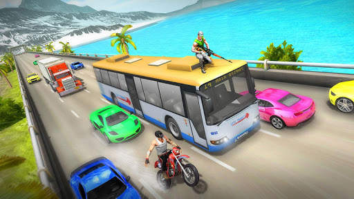 Highway Sniper Shooter - 3D Shooting screenshot 1