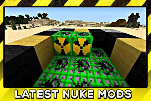 Nukes in MCPE - Nuclear Bombs Mod For PE screenshot 1