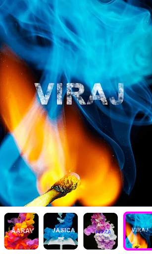 3D Smoke Effect Name Art Maker : Text Art Editor screenshot 6
