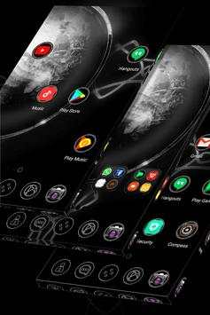 Black Moon Launcher Theme screenshot 5