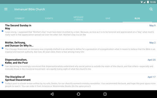 Immanuel Bible Church скриншот 6