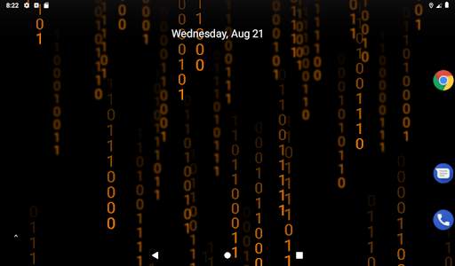 Hacker Live Wallpaper Matrix ☠ screenshot 14