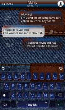 Classic Blue Jeans Keyboard screenshot 2