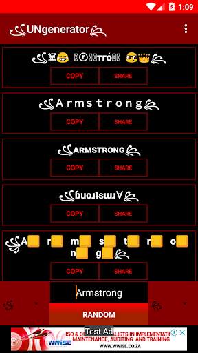 UNgen: Unique Name Creator screenshot 1