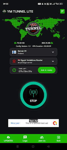YM Tunnel Lite screenshot 1
