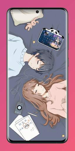 Anime Couple Wallpaper HD 4K screenshot 7