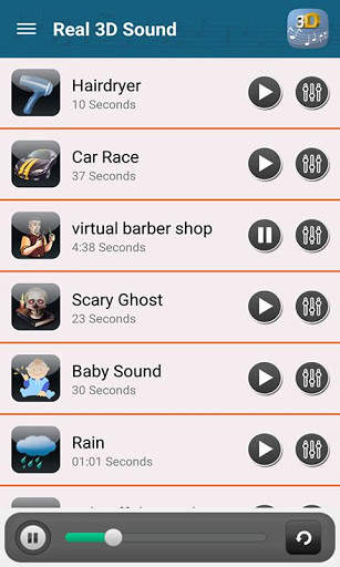 Real 3D Sounds screenshot 4