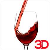 Red Wine 3D Video