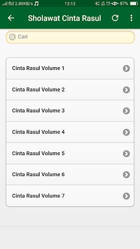 Offline Sholawat Veve Zulfikar screenshot 7
