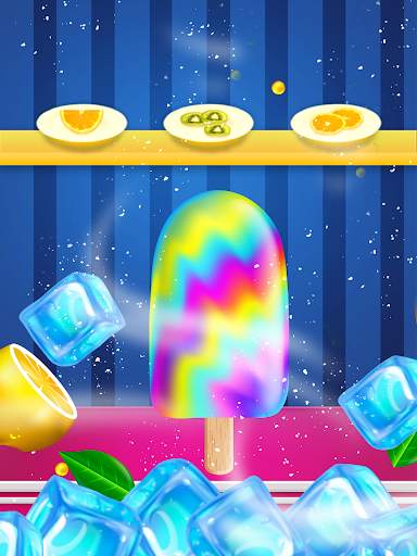 Ice Candy Mania Summer Food Popsicles Maker game screenshot 12