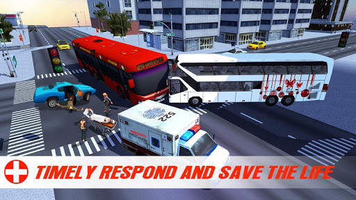 Ambulance Driving Game: Rescue screenshot 5