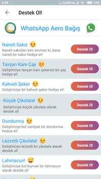 WhatsApp Aero Bağış screenshot 2