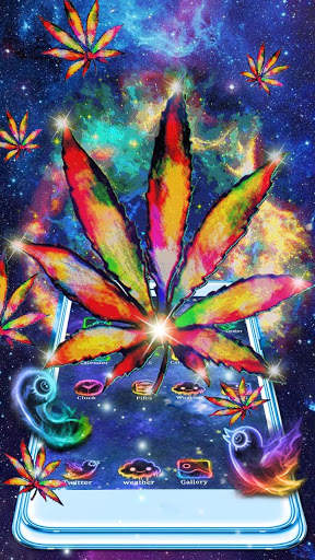 Smoky, Weed, Rastaथीम HD वॉलपेपर 3D आइकन स्क्रीनशॉट 3