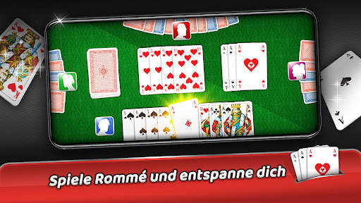 Rommé - Offline Kartenspiel screenshot 1