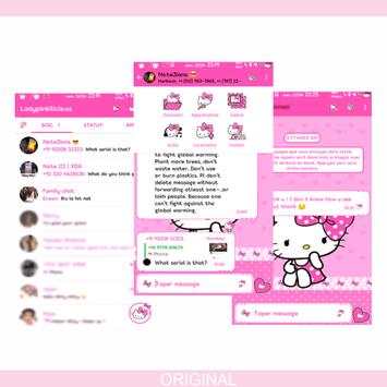 key WA theme pink new 2019 screenshot 1