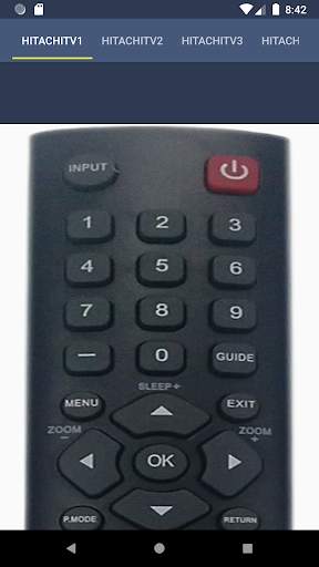 Hitachi TV Remote screenshot 2